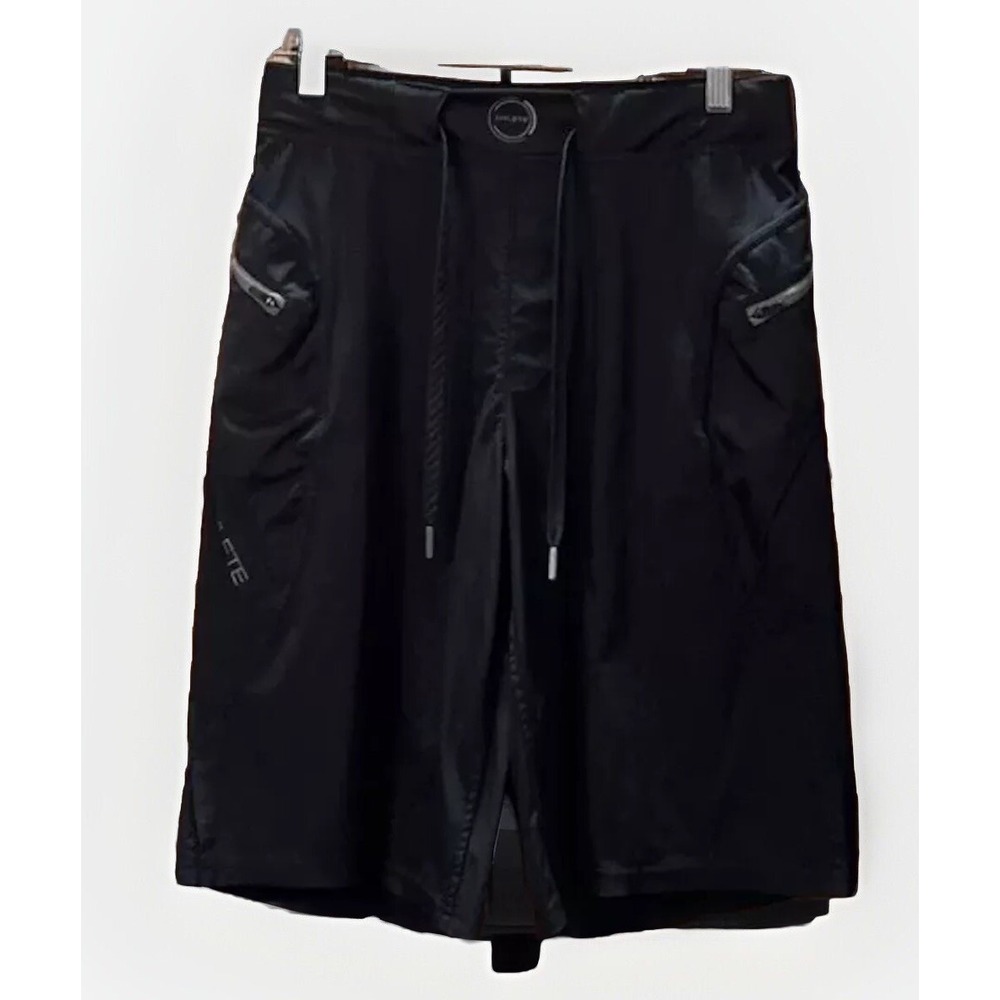 Mens Hylete Nylon Blend Shorts Sz XS 10.5" Ins Zip Pockets CrossFit No Flaws